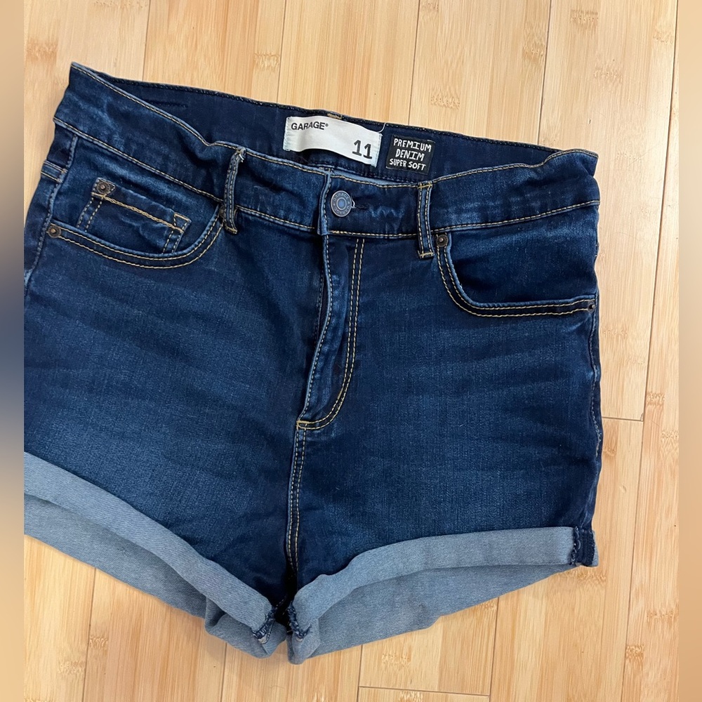 Garage Women's Deep Indigo Jean Shorts